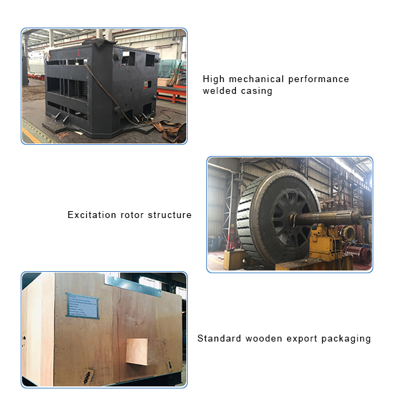 Large synchronous electric motor