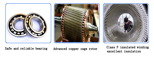 High Voltage Rib Cooled Motors