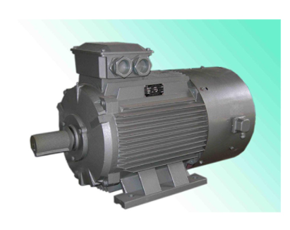 Low voltage high power squirrel cage motor