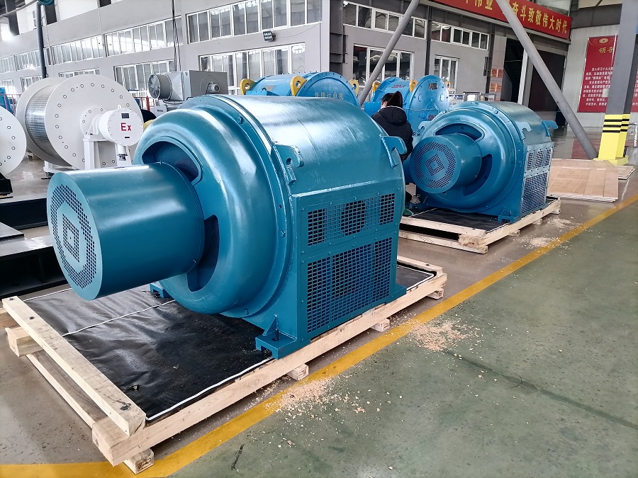 YRQ (formerly JR series motor) series ball mill special winding motor exported to Iran