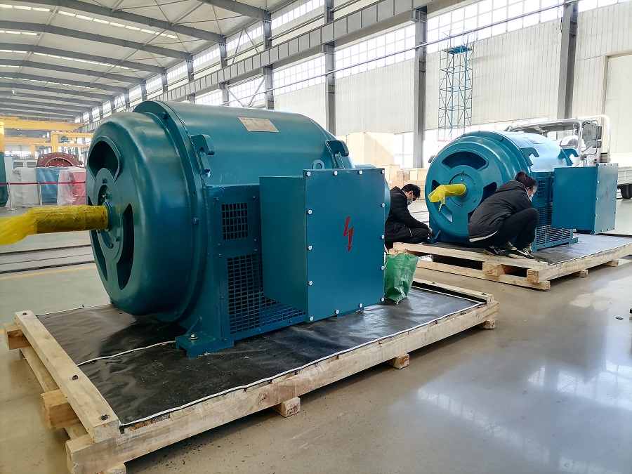 YRQ (formerly JR series motor) series ball mill special winding motor exported to Iran